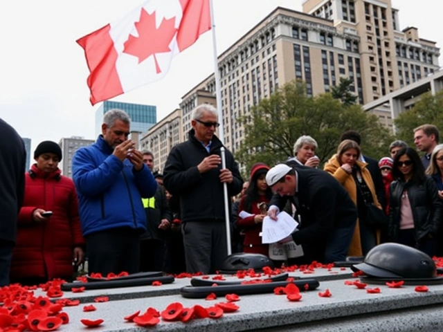 Prime Minister Justin Trudeau Honors Indigenous Veterans on Remembrance Day