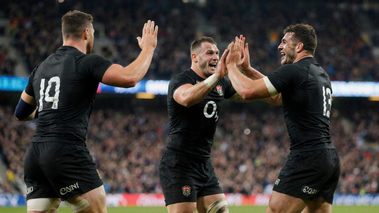 All Blacks Blitz France with First‑Half Masterclass in 2025 Lipovitan‑D Series