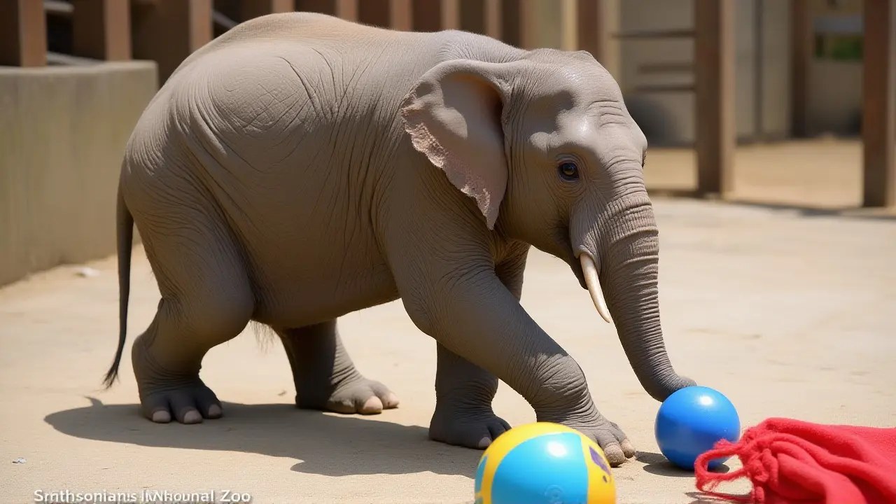 National Zoo Welcomes Linh Mai: First Asian Elephant Calf in 25 Years